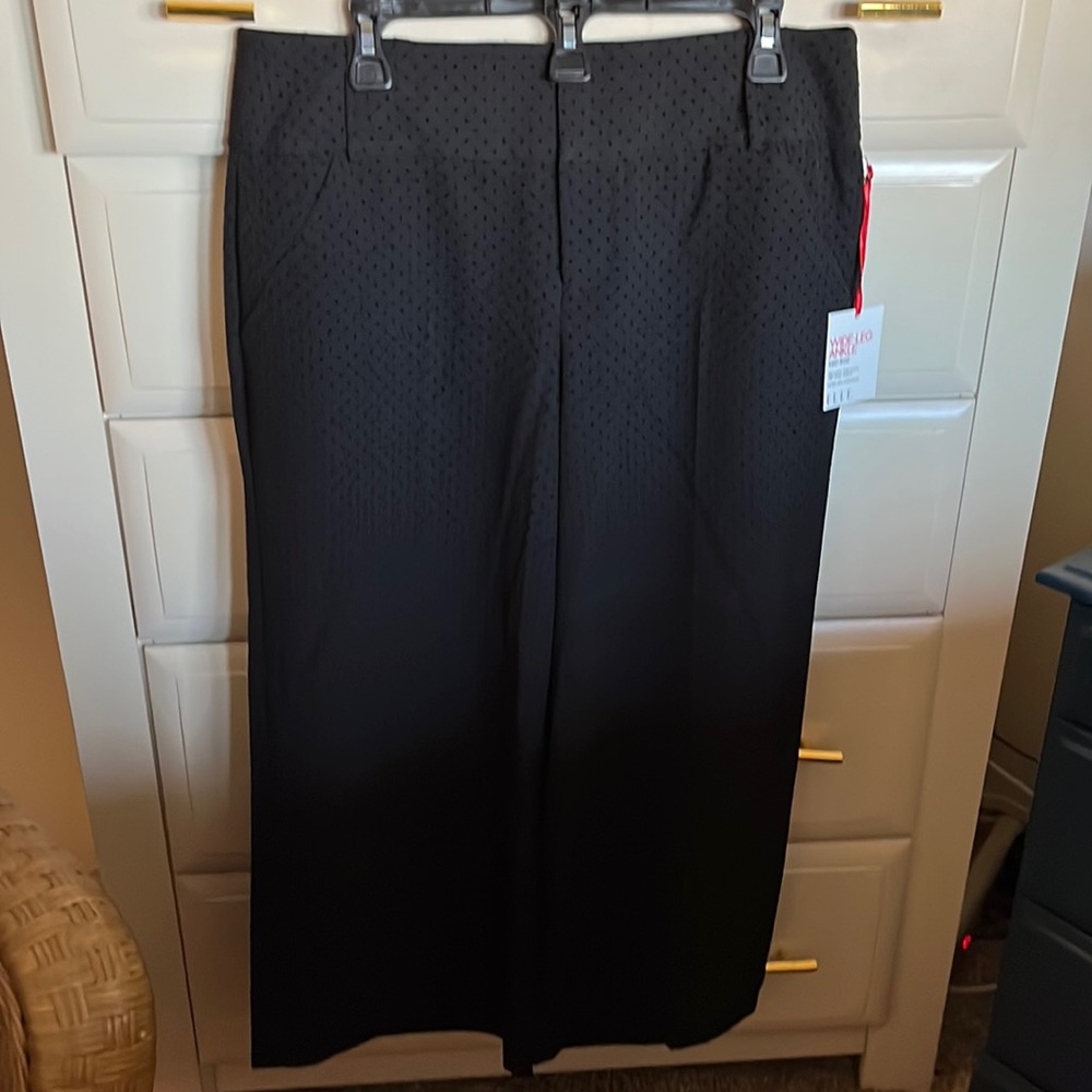 Elle Wide Legged Cropped Trouser Size 12